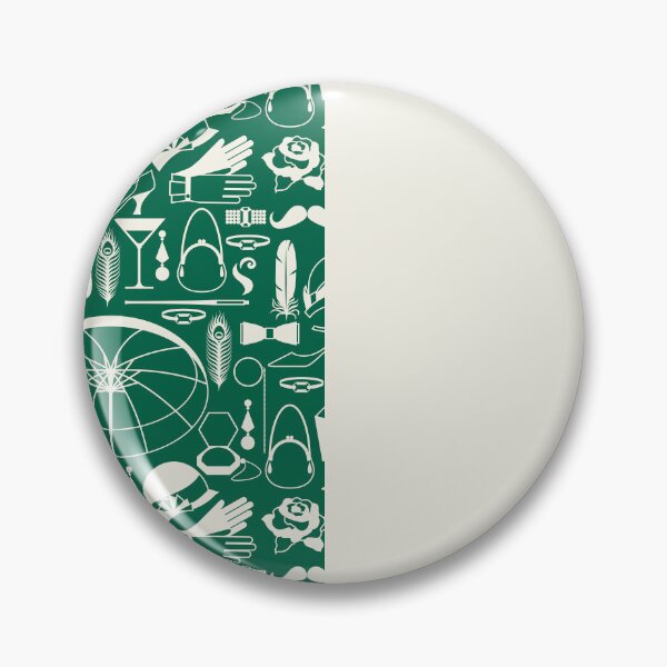 Item preview, Navidad verde 1920 Moda vintage en división vertical blanca antigua designed and sold by HiddenPuppets.