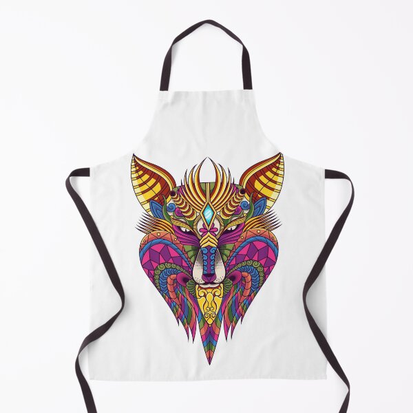 Item preview, Colorful Mandala Wolf Art designed and sold by JTS STORE.