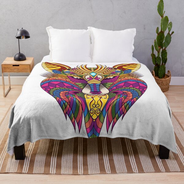 Item preview, Colorful Mandala Wolf Art designed and sold by JTS STORE.