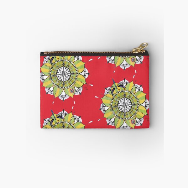 Item preview, Mandala Dragonfly Prepare For Swift Action Red designed and sold by SpiritGifts.