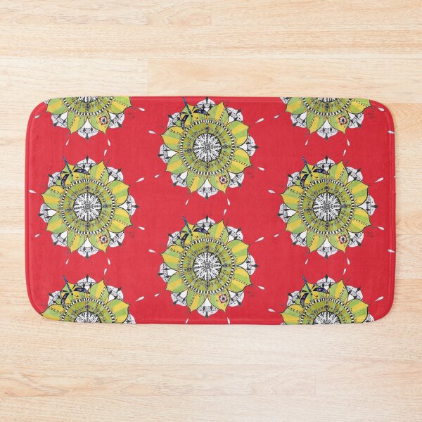Item preview, Mandala Dragonfly Prepare For Swift Action Red designed and sold by SpiritGifts.
