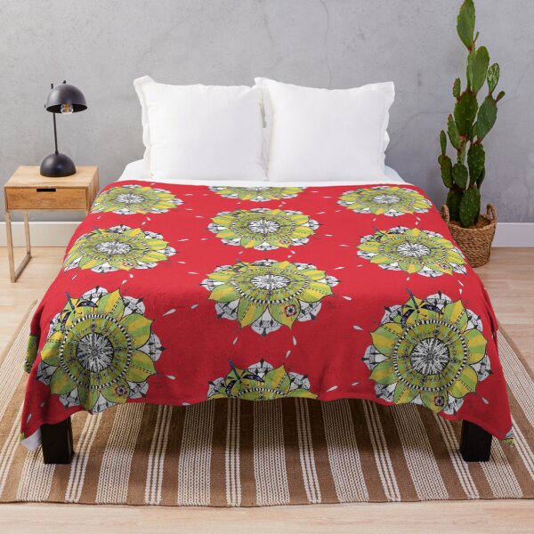 Item preview, Mandala Dragonfly Prepare For Swift Action Red designed and sold by SpiritGifts.