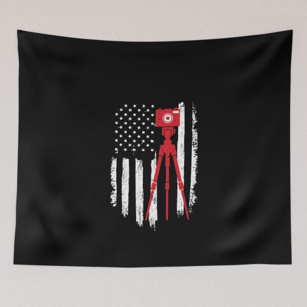 Item preview, Distressed American Flag Photographer designed and sold by aryagiri.