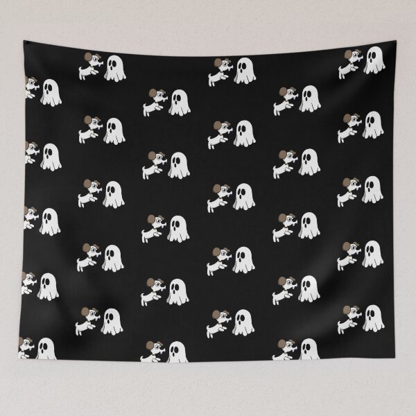 Item preview, Cute puppy dog scaring ghost  designed and sold by nightspeed.