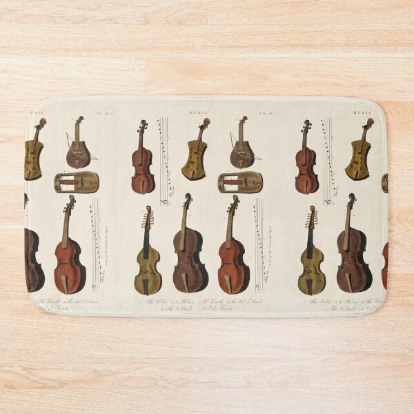 Item preview, Vintage Music String Instrument Poster  designed and sold by Old Soul Vintage .