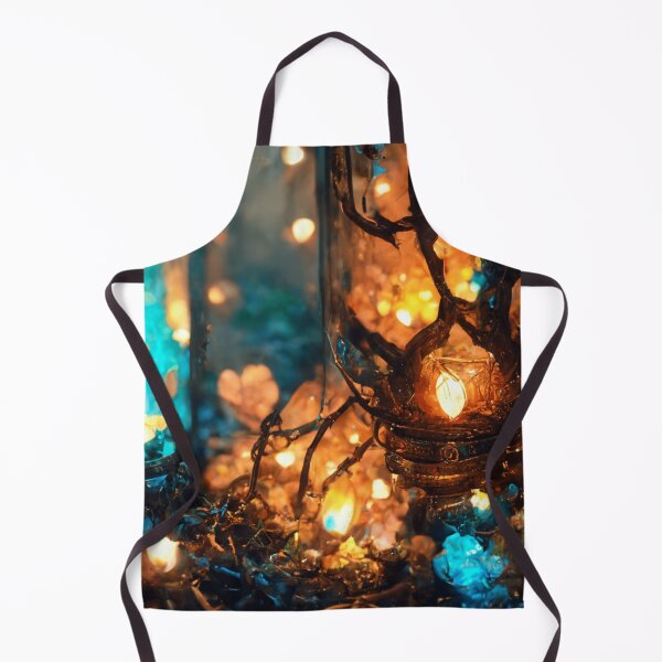 Item preview, Colorful fairy lights in an enchanted forest version 2 designed and sold by PM-Artistic.
