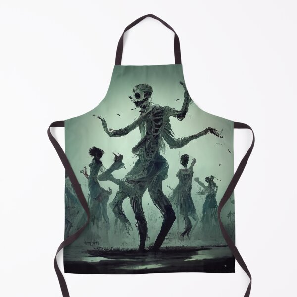 Item preview, Zombie Skull Dancing on halloween Night designed and sold by afikreative.