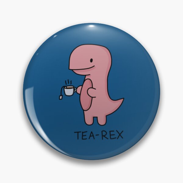 Item preview, Tea rex illustration    designed and sold by ShasnonSanders.