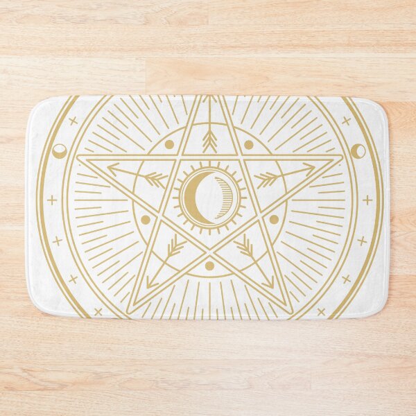 Item preview, Golden Occult Symbol Art designed and sold by JTS STORE.