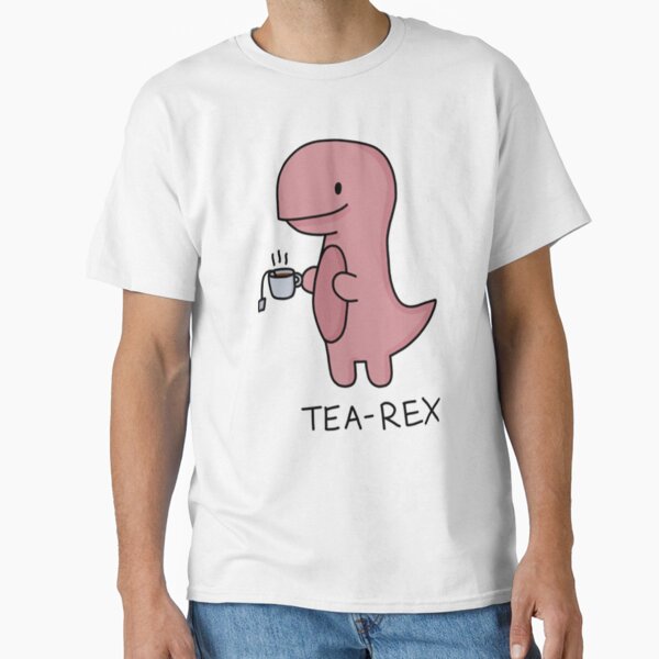 Item preview, Tea rex illustration    designed and sold by ShasnonSanders.