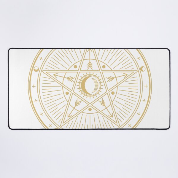 Item preview, Golden Occult Symbol Art designed and sold by JTS STORE.