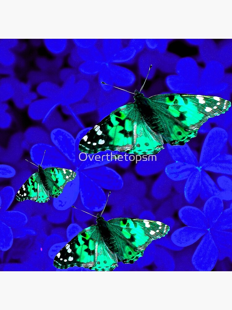 "Butterflies are Free To Fly 3" Throw Pillow by Overthetopsm Redbubble