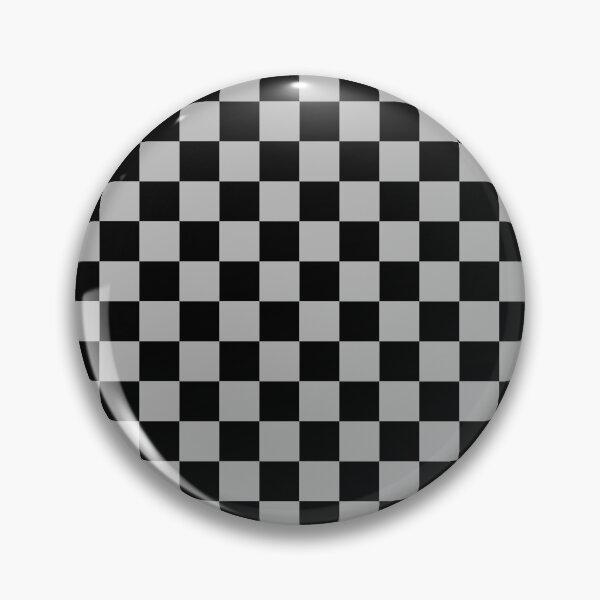 Item preview, classic emo chequered pattern (grey 1)  designed and sold by kiippers.