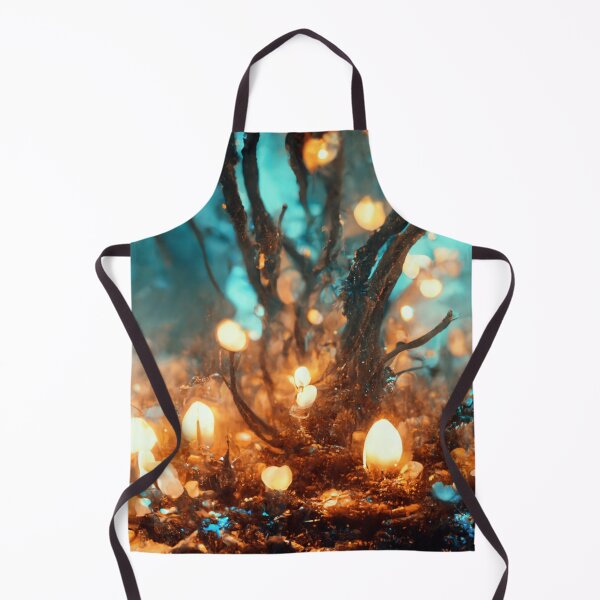 Item preview, Colorful fairy lights in an enchanted forest version 3 designed and sold by PM-Artistic.