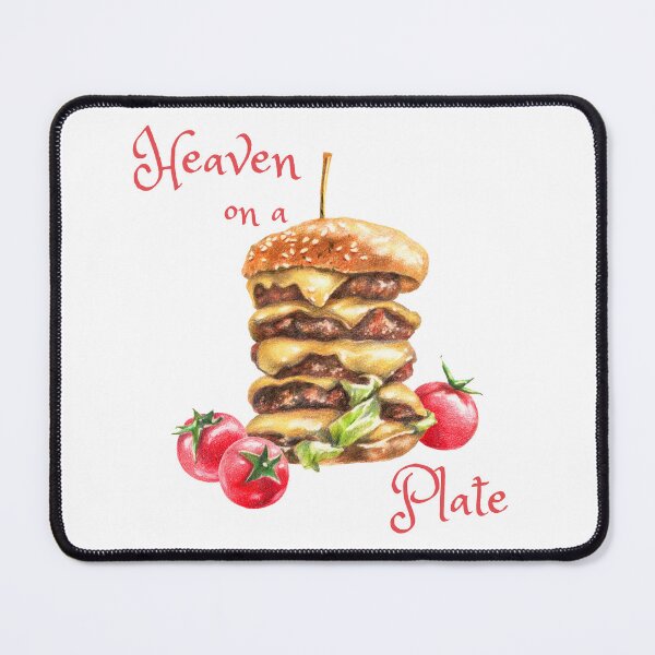 Item preview, Heaven On A Plate - Stacked Cheeseburger designed and sold by CreativNode.