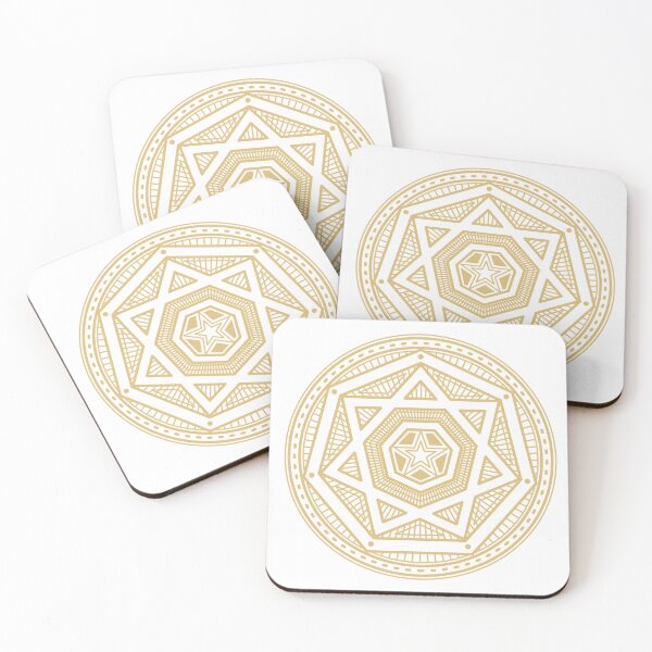 Item preview, Golden Occult Symbol Art designed and sold by JTS STORE.