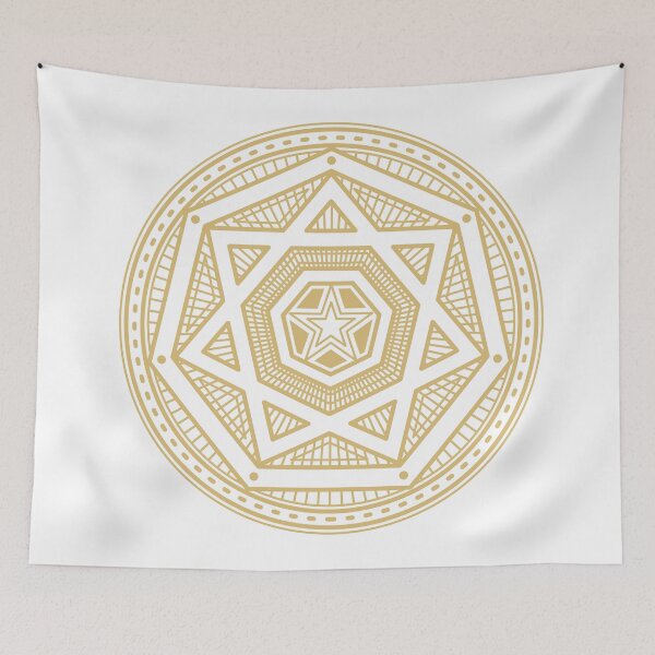 Item preview, Golden Occult Symbol Art designed and sold by JTS STORE.