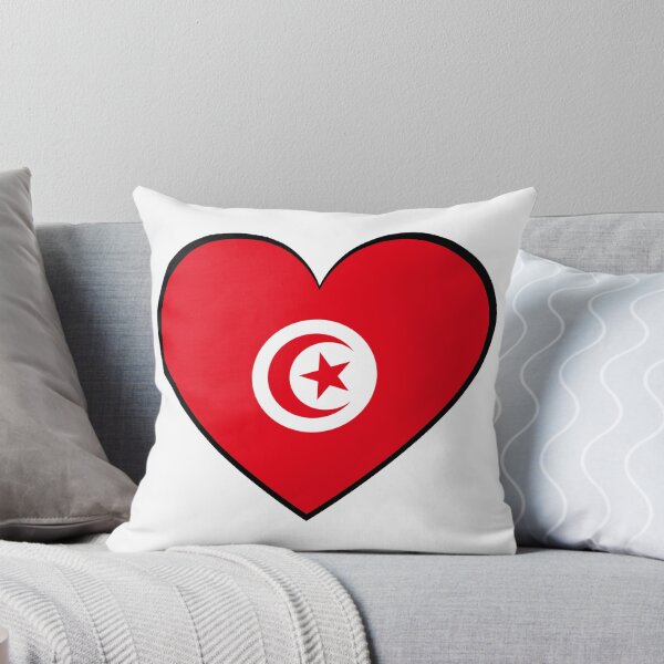 Item preview, TUNISIA FLAG (National Flag Of Tunisia) designed and sold by USEFULART-Shop.