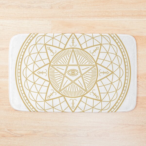Item preview, Golden Occult Symbol Art designed and sold by JTS STORE.