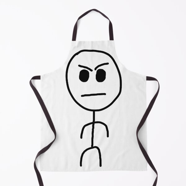 Item preview, Stickman mad face designed and sold by StickyMann.