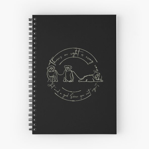 Item preview, Continuous Line Bulldog life quote There is no right or wrong way Just need a good excuse you wont regret Typography Calligraphy graphic minimalist art designed and sold by scribblelife.