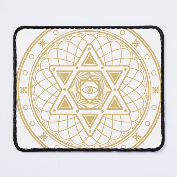 Item preview, Golden Occult Symbol Art designed and sold by JTS STORE.