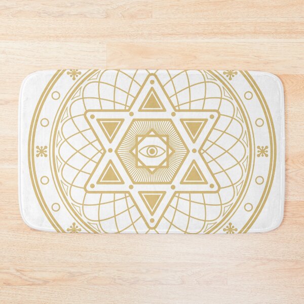 Item preview, Golden Occult Symbol Art designed and sold by JTS STORE.