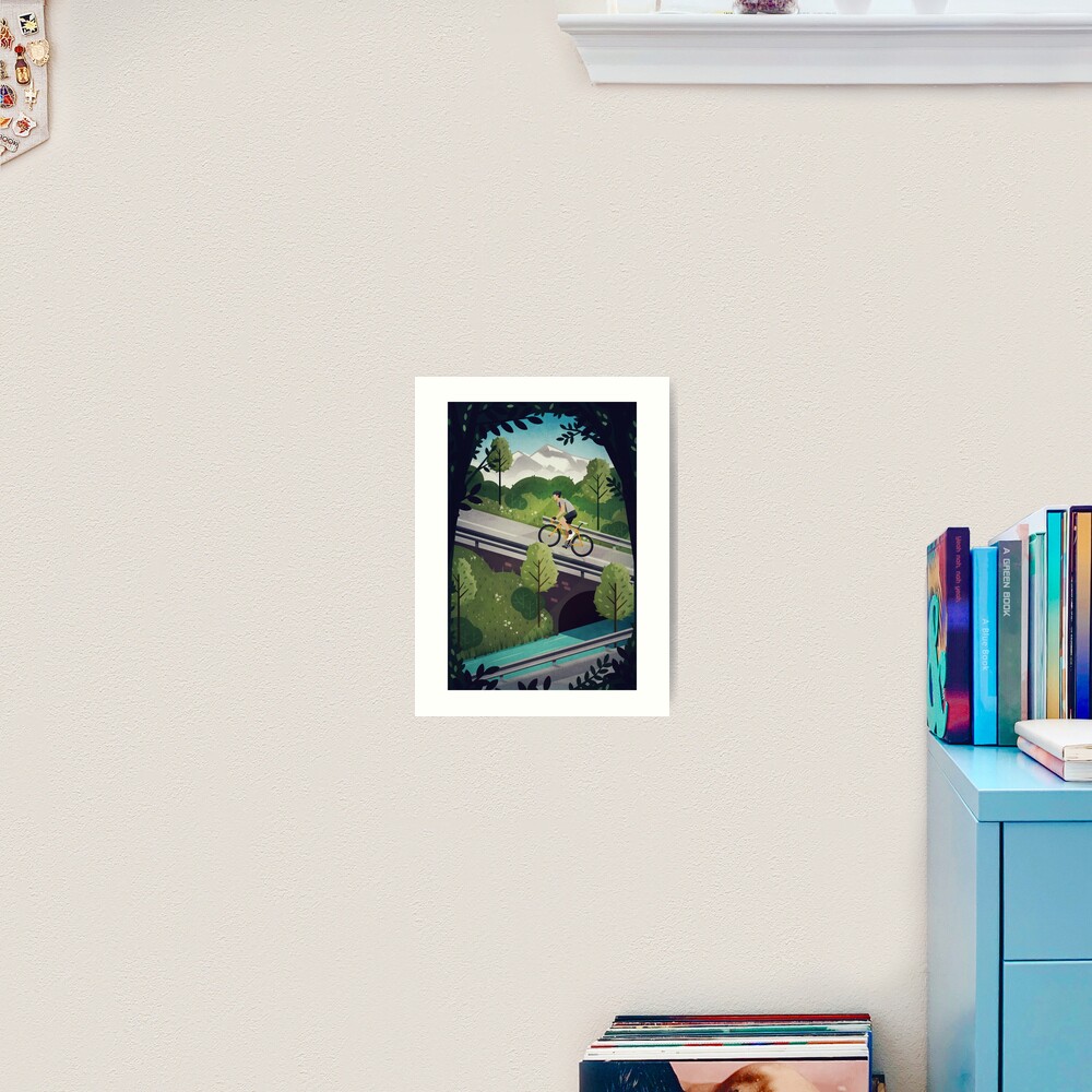 Into the Hills Art Print