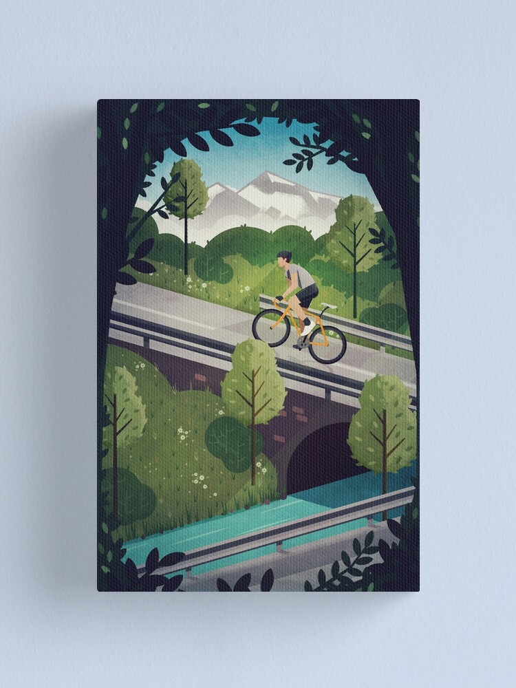Alternate view of Into the Hills Canvas Print