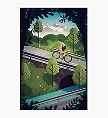 Into the Hills Photographic Print