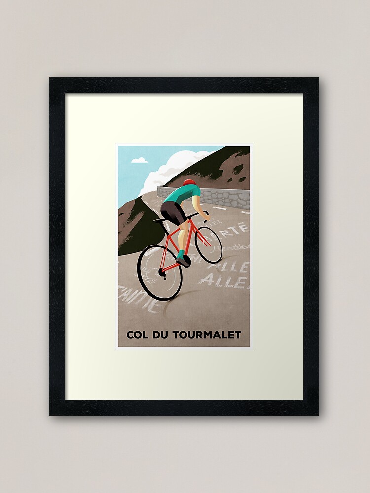 Alternate view of Col Du Tourmalet Framed Art Print