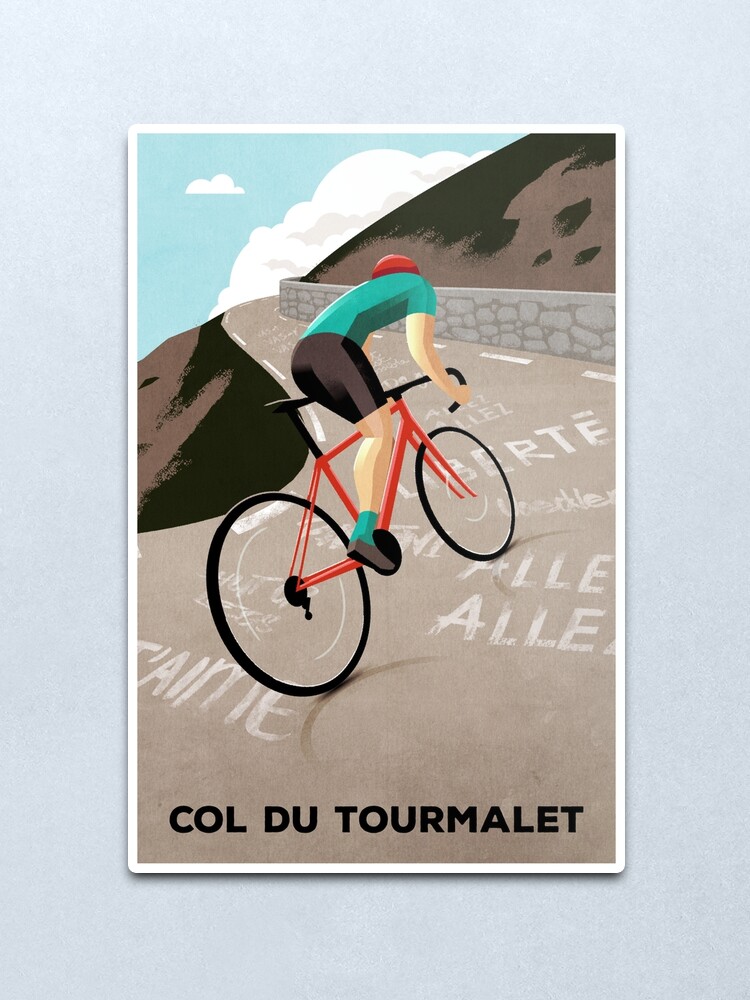 Alternate view of Col Du Tourmalet Metal Print