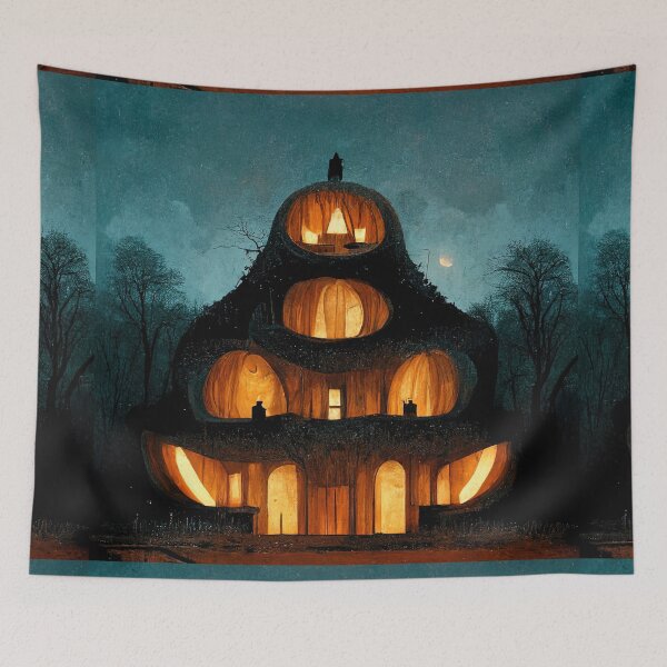Item preview, halloween House No.3 designed and sold by afikreative.