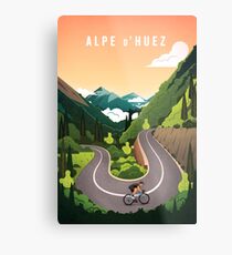 Alpe d'Huez Metal Print