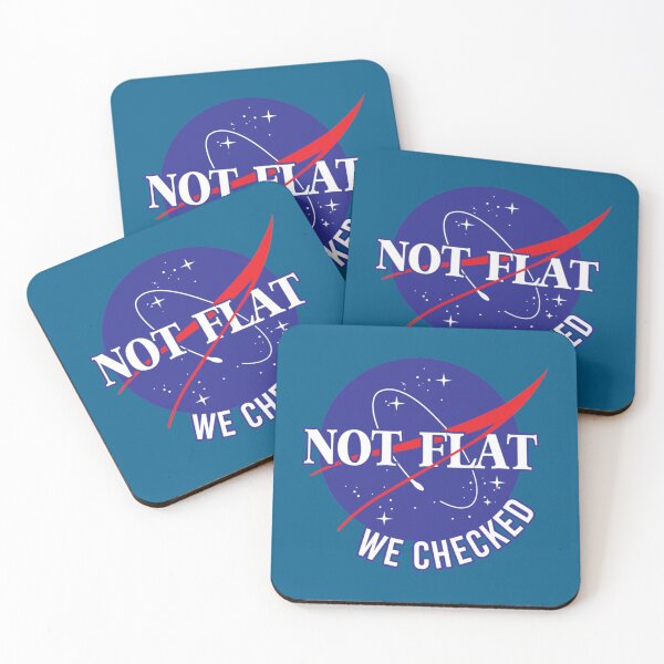 Item preview, Nasa not flat we checked    designed and sold by ShasnonSanders.