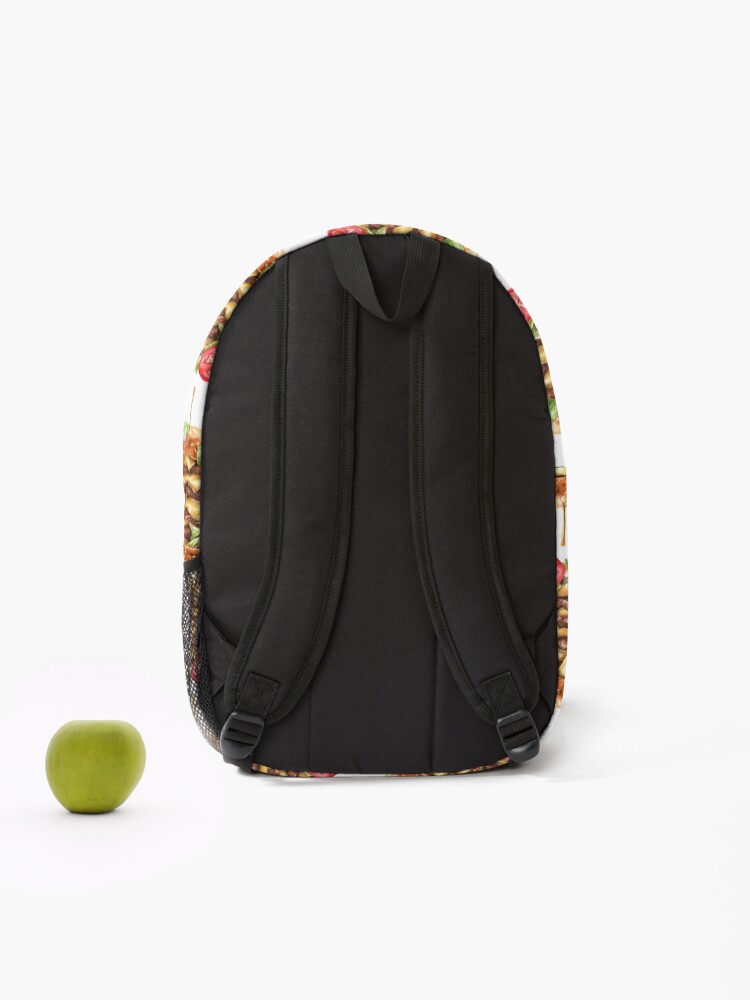 Thumbnail 2 of 3, Backpack, Stack 'Em Up - Cheeseburger Tower designed and sold by CreativNode.