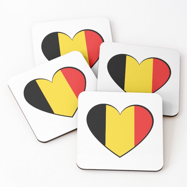 Item preview, BELGIUM FLAG (National Flag Of Belgium) designed and sold by USEFULART-Shop.