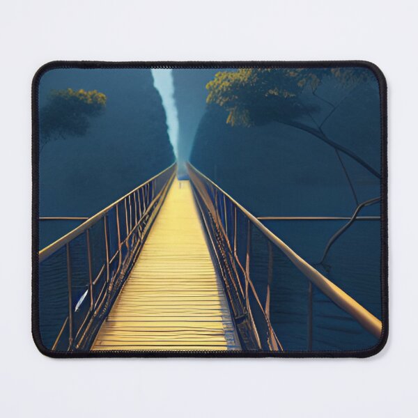 Item preview, 'Background Asset - Bridge, Mountain, Wood, Forest' designed and sold by Bako24.