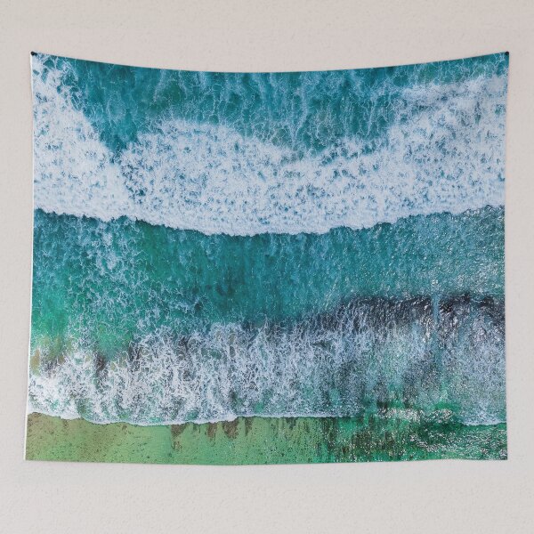Item preview, beach Ocean Water waves blue Turquoise designed and sold by Deep Blue Ocean.