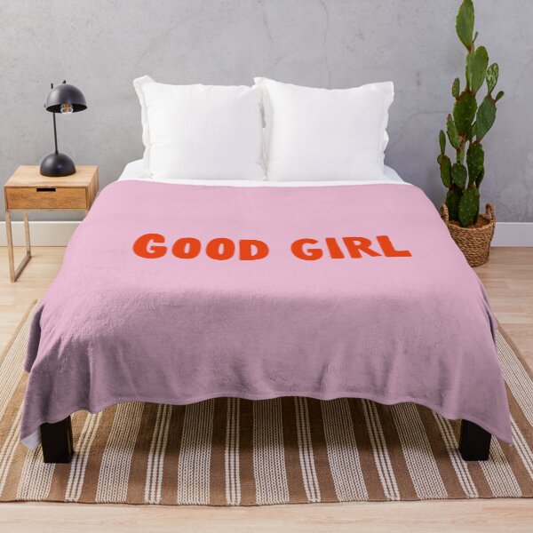 Item preview, Good Girl Red Quote designed and sold by Alika's Garden.