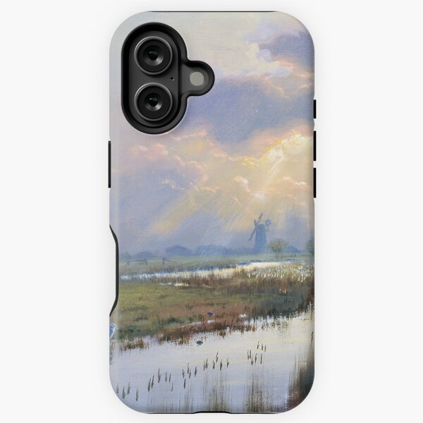Late Afternoon at Halvergate iPhone Tough Case
