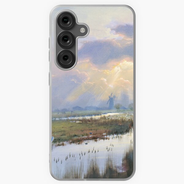 Late Afternoon at Halvergate Samsung Galaxy Soft Case