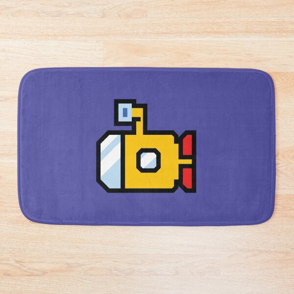 Item preview, Yellow submarine in the colorful universe - Cartoon submarine designed and sold by Noice2D.