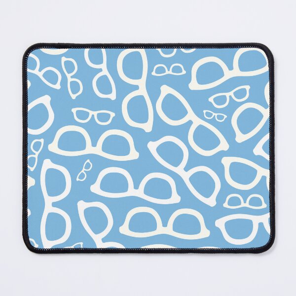 Item preview, Pastel Blue Smart Glasses Pattern designed and sold by XOOXOO.