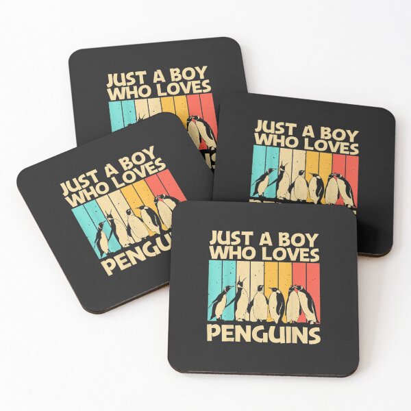 Item preview, Just A Boy Who Loves Penguins designed and sold by ronchoi123.