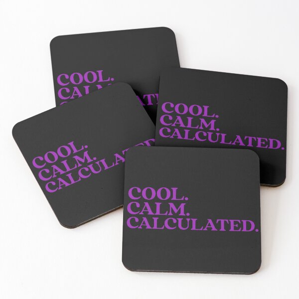 Item preview, Cool. Calm. Calculated. Cool Calm Collected. Yoga. Meditation designed and sold by Tish K..