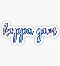 Kappa Gam Sticker