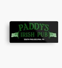 Paddy Irish Pub Metallbild