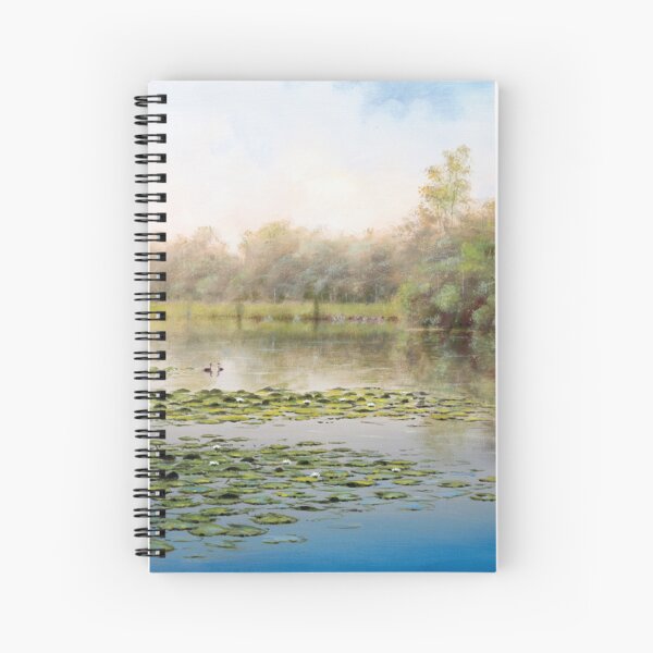 Late Summer Morning at Lady Broad Spiral Notebook