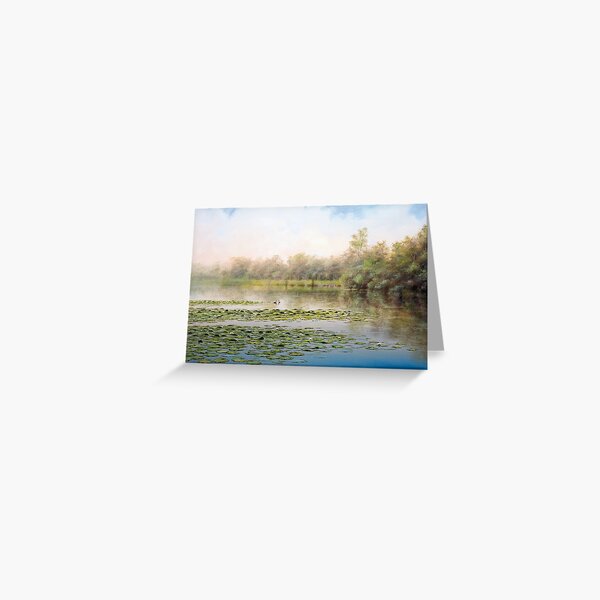 Late Summer Morning at Lady Broad Greeting Card